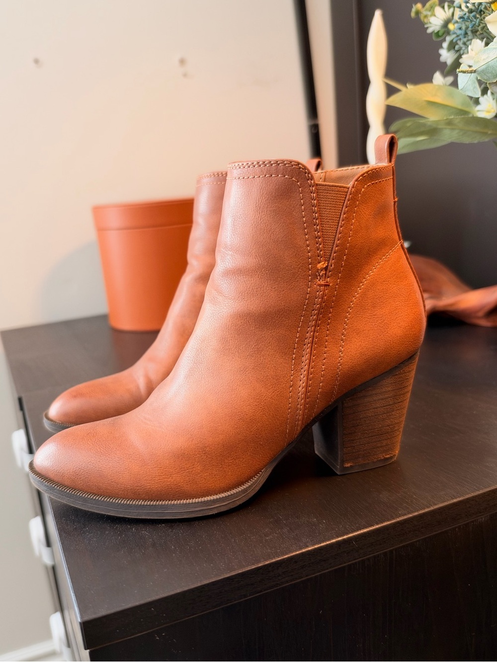 Circus By Sam Edelman Brown Missy Ankle Boots
